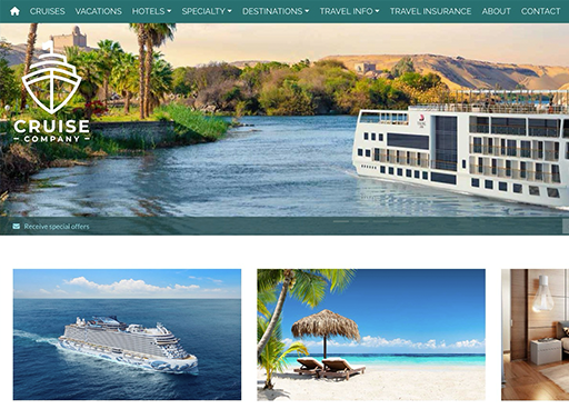 River Cruising Template -  Bookable